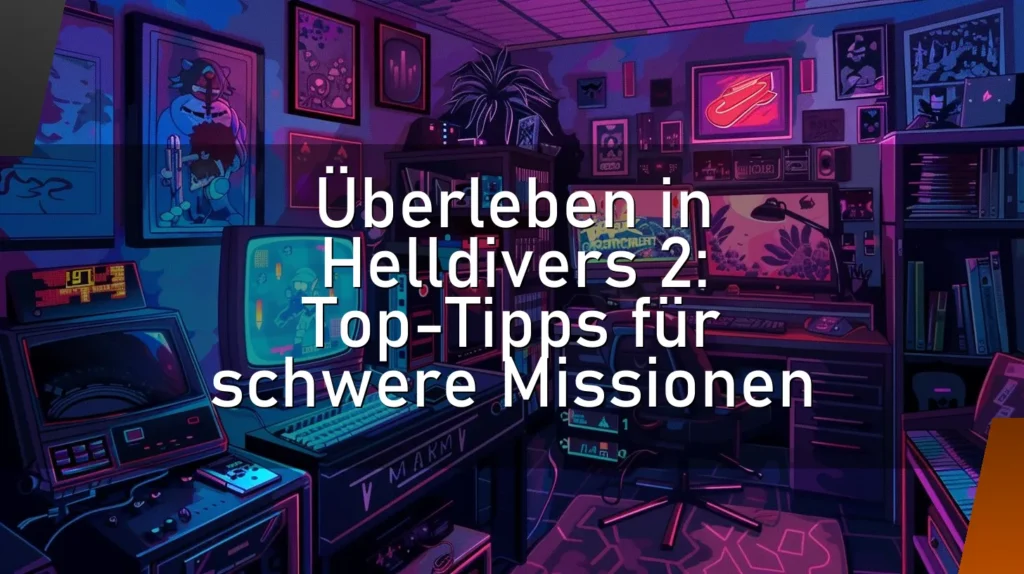 Überleben in Helldivers 2: Top-Tipps für schwere Missionen