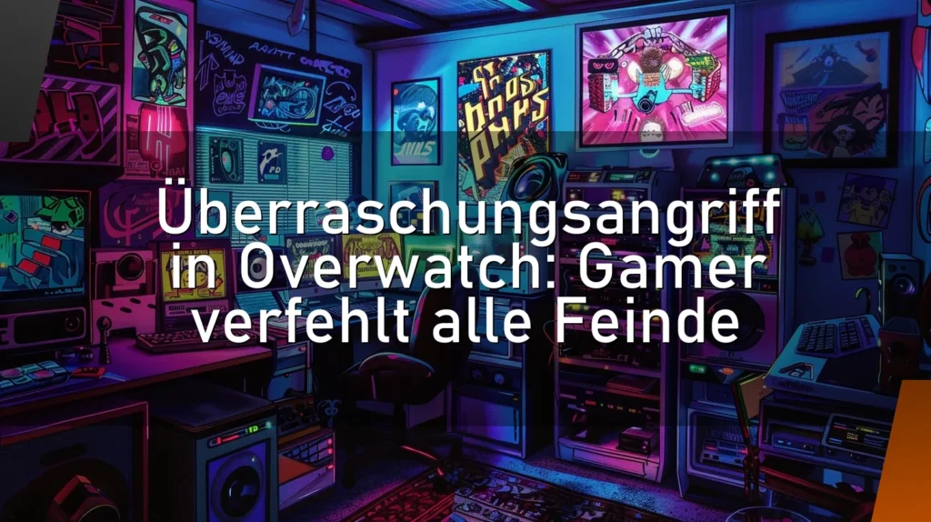 Überraschungsangriff in Overwatch: Gamer verfehlt alle Feinde