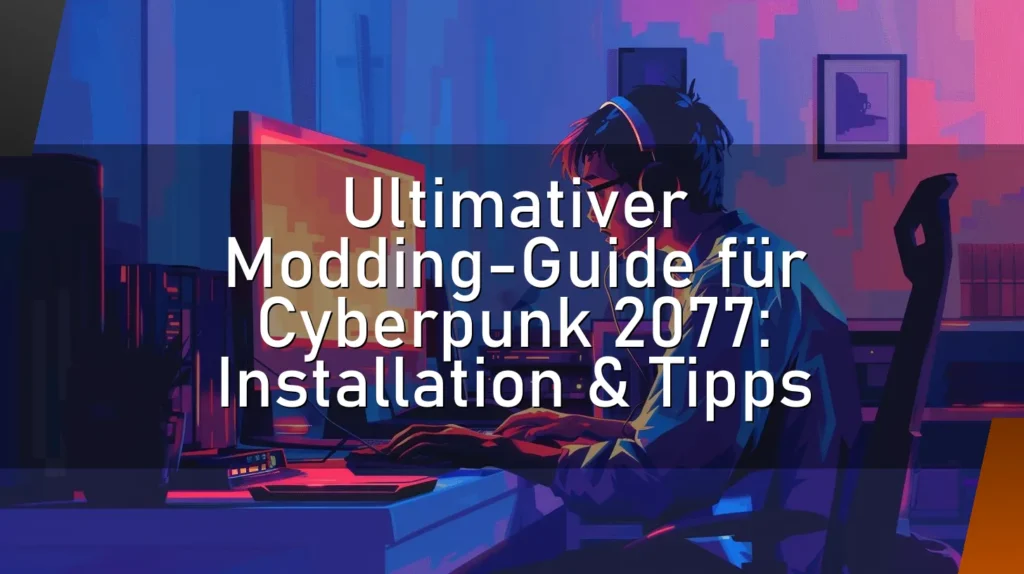 Ultimativer Modding-Guide für Cyberpunk 2077: Installation & Tipps