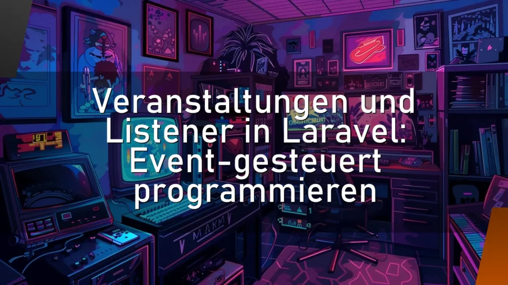 Veranstaltungen und Listener in Laravel: Event-gesteuert programmieren