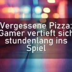 Vergessene Pizza: Gamer vertieft sich stundenlang ins Spiel