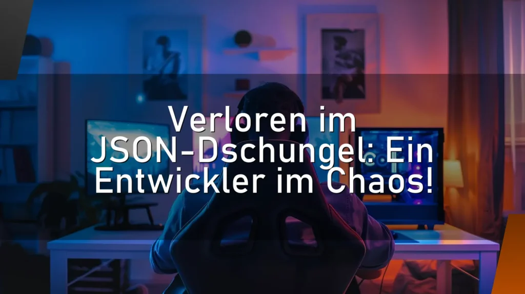 Verloren im JSON-Dschungel: Ein Entwickler im Chaos!