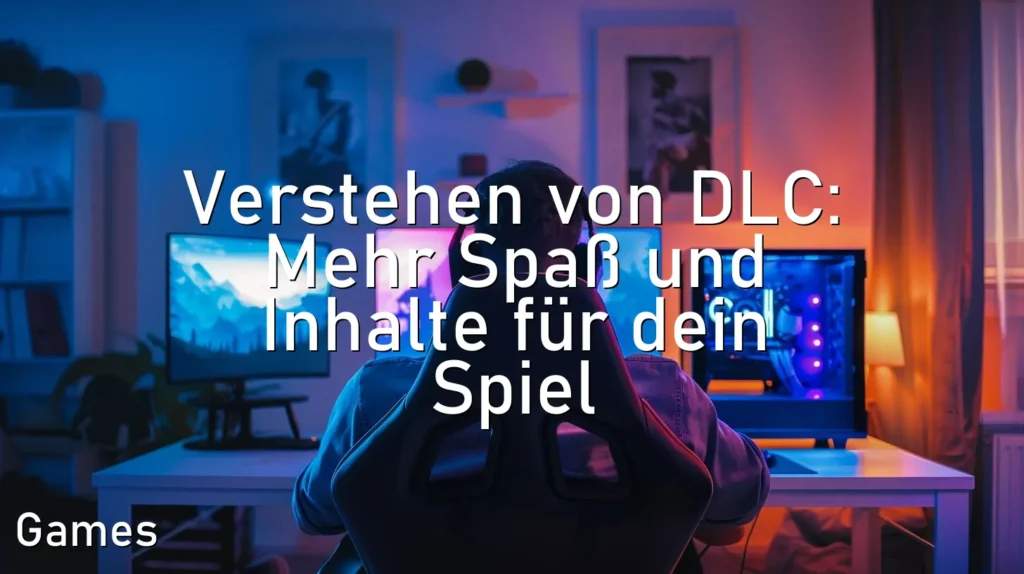 Verstehen von DLC: Mehr Spaß und Inhalte für dein Spiel