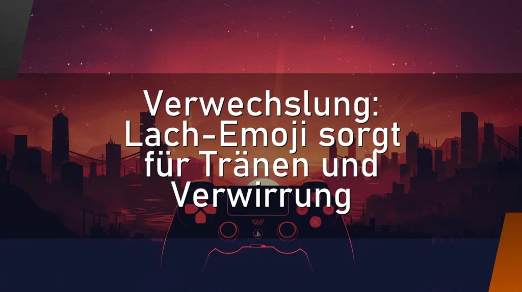 Verwechslung: Lach-Emoji sorgt für Tränen und Verwirrung