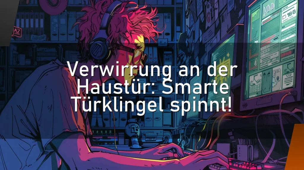 Verwirrung an der Haustür: Smarte Türklingel spinnt!