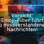 Vorsicht: Emoji-Filter führt zu missverstandenen Nachrichten!