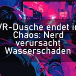 VR-Dusche endet in Chaos: Nerd verursacht Wasserschaden