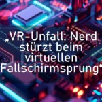„VR-Unfall: Nerd stürzt beim virtuellen Fallschirmsprung“