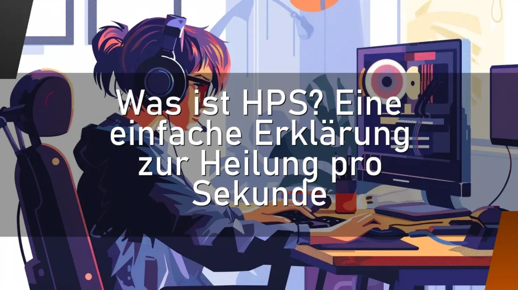 Was ist HPS? Eine einfache Erklärung zur Heilung pro Sekunde