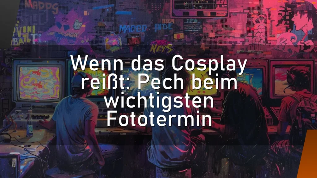 Wenn das Cosplay reißt: Pech beim wichtigsten Fototermin