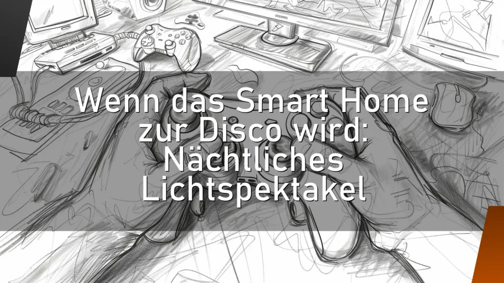 Wenn das Smart Home zur Disco wird: Nächtliches Lichtspektakel