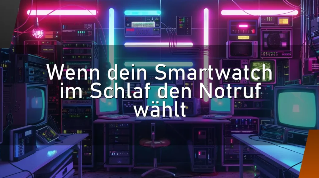 Wenn dein Smartwatch im Schlaf den Notruf wählt