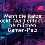 Wenn die Katze zockt: Nerd entdeckt heimlichen Gamer-Pelz