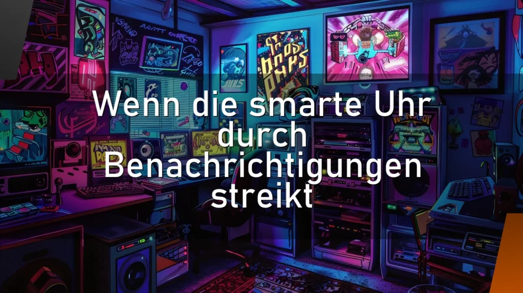 Wenn die smarte Uhr durch Benachrichtigungen streikt