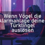 Wenn Vögel die Alarmanlage deiner Türklingel auslösen
