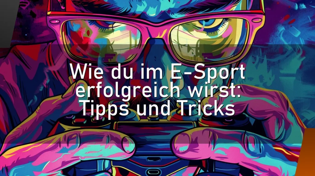 Wie du im E-Sport erfolgreich wirst: Tipps und Tricks