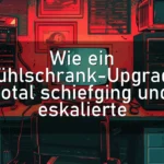 Wie ein Kühlschrank-Upgrade total schiefging und eskalierte