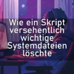 Wie ein Skript versehentlich wichtige Systemdateien löschte