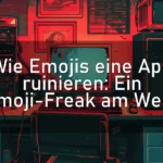 Wie Emojis eine App ruinieren: Ein Emoji-Freak am Werk