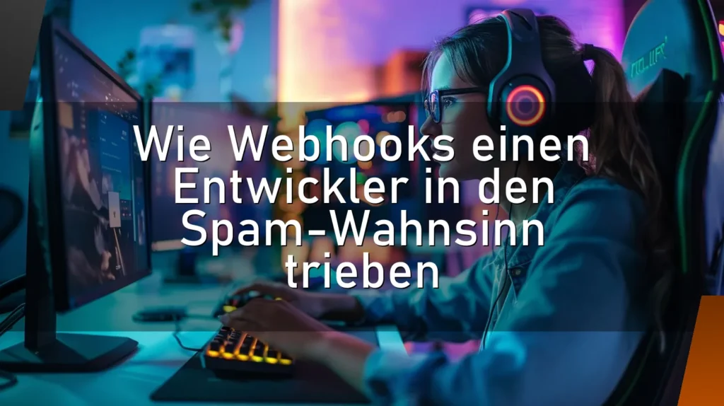 Wie Webhooks einen Entwickler in den Spam-Wahnsinn trieben