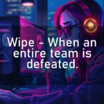 Wipe – When an entire team is defeated.